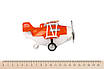 Same Toy Літак металевий інерційний Aircraft зі світлом і звуком (помаранчевий) - | Ну купи :) |, фото 4