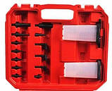 Перевірка тиску та герметичності клапанів Вакуум REWOLT T3076, Набір для прокачування та заміни гальмівної рідини, фото 7