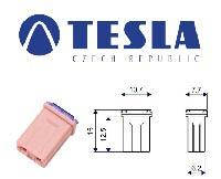 Запобіжники TESLA,Типу FJ 19, CARTRIDGE (Чехія)