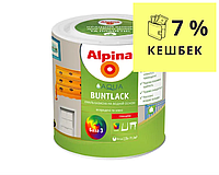 Емаль акрилова ALPINA AQUA BUNTLACK УКРАЇНА універсальна глянсова транспарентна - база B3 2,35 л
