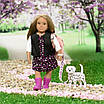 LORI Лялька (15 см) Гіа з собакою Далматинець - | Ну купи :) |, фото 3