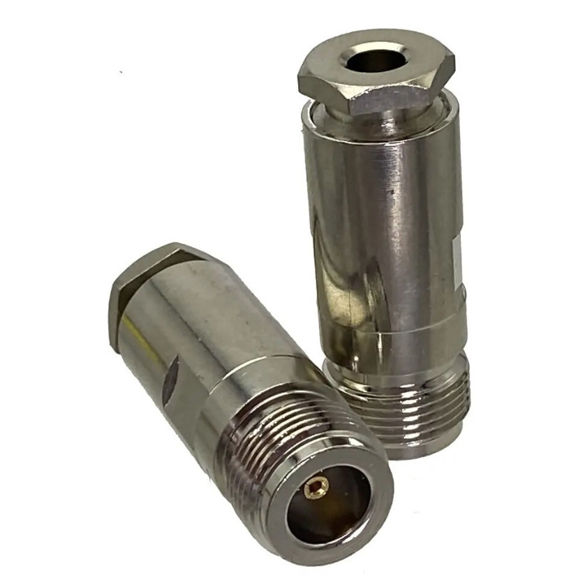 Роз'єм N female (мама) для кабелю RG58