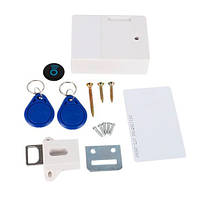 Электронный скрытый RFID замок с 3 ключами для шкафчиков и мебели ag