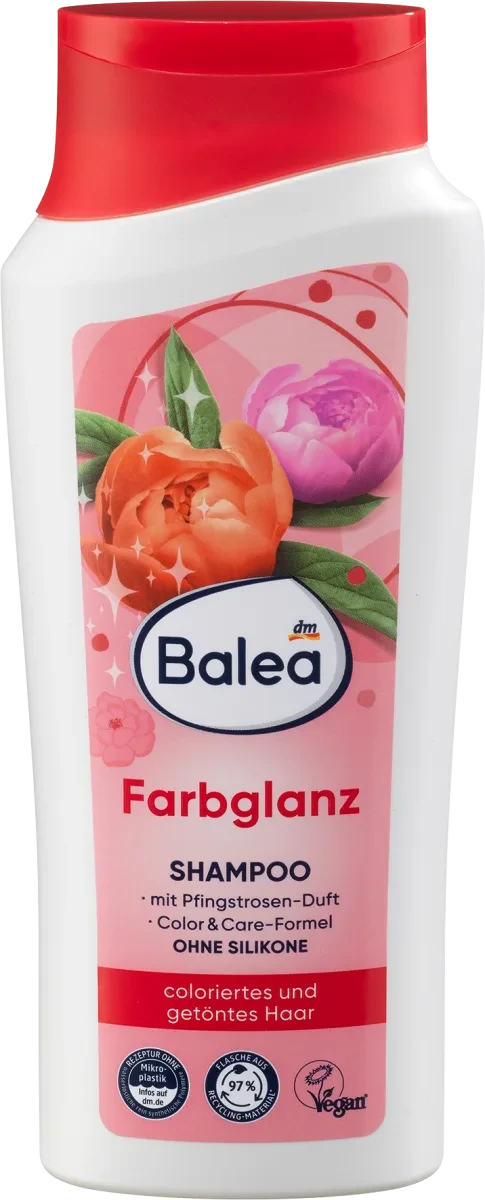 Шампунь для фарбованого і тонованого волосся Balea Farbglanz, 300 мл