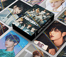Голографічні картки TXT K-POP lomo кейпоп картки к поп тикст тіексті - Chapter FREEFALL - 55 шт