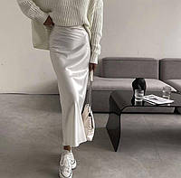 Юбка стильная женская, атлас 42-44, 44-46 (3) Рин4943-241