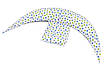 Nuvita Набір аксесуарів для подушки DreamWizard (наволочка, міні-подушка) Білий в крапку - | Ну купи :) |, фото 4
