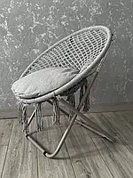Раскладное кресло-гамак GRAZIA Светло-серый