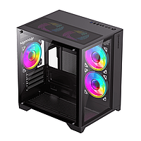 Корпус Micro-ATX Без Блока Живлення USB2.0x2, USB 3.0x1 Infinity Mini Black(682953460754)