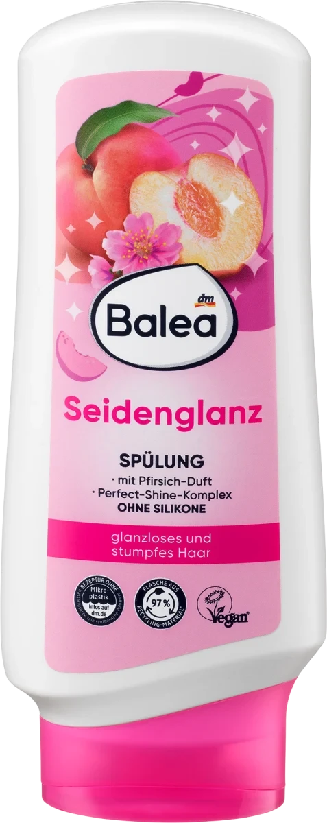 Бальзам - кондиціонер Balea Seidenglanz, 300 мл