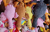 Мягкая плюшевая игрушка подушка для объятий Гусь 90 см разные цвета(розовый, жёлтый, серый, коричневый, синий)