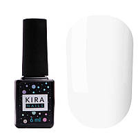 Гель-лак Kira Nails №036 (белый, эмаль), 6 мл