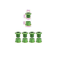 Бонки системы шатунов LitePro 4 шт Зелёный