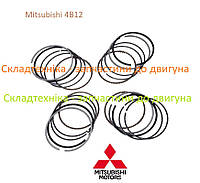 Поршневые кольца, комплект двигателя Mitsubishi 4B12 (2.4 MIVEC)