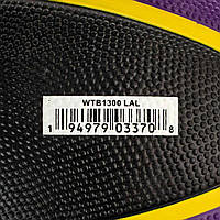 Мяч баскетбольный Wilson NBA Team Tribute Los Angeles Lakers 295 Size 7 топ
