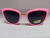 Очки детские солнцезащитные поляризационные Cardeo D306 розовые для девочек