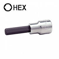 Головка з битою HEX H10 80мм 1/2" BCWA1610 Toptul