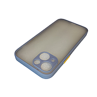 Чехол TOMOCOMO (FULL PROTECTION) for iPhone 13Mini Blue