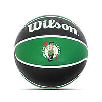 Мяч баскетбольный Wilson NBA Team Tribute Boston Celtics 295 size 7 топ