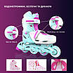 NEON Ролики COMBO SKATES Бірюзовий (Размер 30-33) - | Ну купи :) |, фото 7