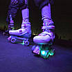 NEON Ролики COMBO SKATES Бірюзовий (Розмір 34-37) - | Ну купи :) |, фото 7