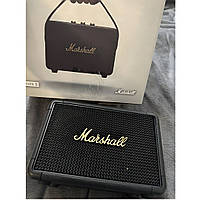 Мощная портативная колонка Marshall Black Портативная влагозащищенная беспроводная колонка (Колонка Bluetooth)