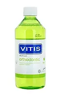 Vitis Orthodontic рідина для полоскання рота для користувачів брекет-систем (присмак Apple Mint 500 мл)