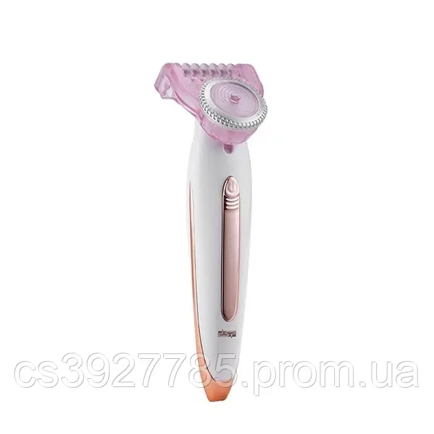 Электробритва женская для тела с сухим бритьем White Pink DSP70136 - фото 2 - id-p2120417731