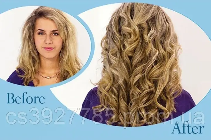Волшебные бигуди Hair Wavz для волос любой длины - фото 2 - id-p2120417734