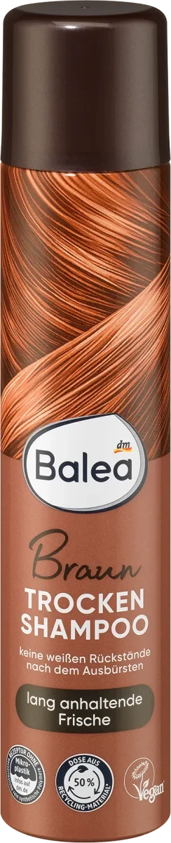 Сухий шампунь для темного волосся Balea Trockenshampoo für dunkles Haar, 200 мл