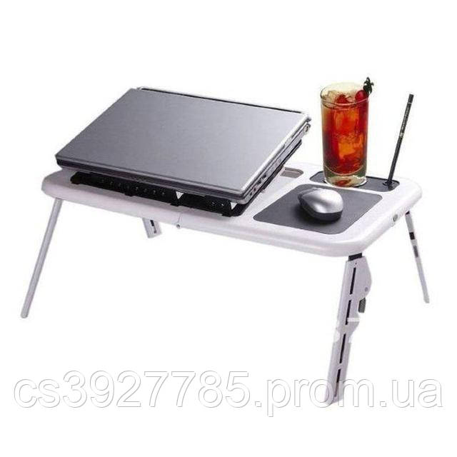Столик для ноутбука с вентиляцией E-Table LD09 - фото 1 - id-p2120417758