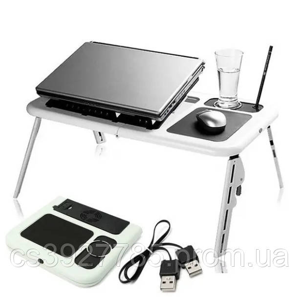 Столик для ноутбука с вентиляцией E-Table LD09 - фото 7 - id-p2120417758