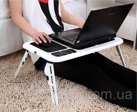 Столик для ноутбука с вентиляцией E-Table LD09 - фото 8 - id-p2120417758