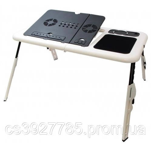 Портативний складаний столик для ноутбука з вентиляцією E-Table LD09 - фото 9 - id-p2120417758