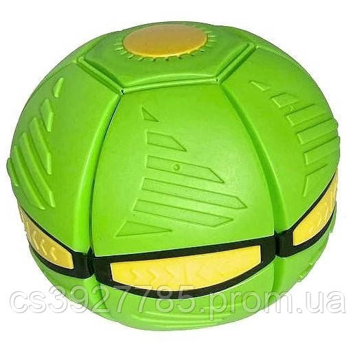 Мяч трансформер Flat ball disk с LED подсветкой - фото 4 - id-p2120417794