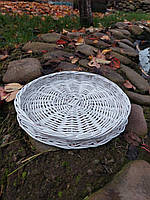 Плетений кошик з лози для декорування