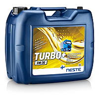 Масло моторное синтетическое NESTE Turbo+ 5W-30, 20л