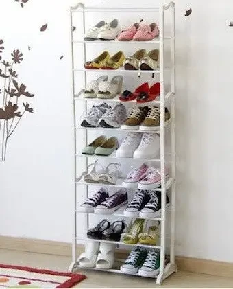 Органайзер для зберігання 30 пар взуття 10 полиць Amazing shoe rack, Полиця для взуття - фото 8 - id-p2120417841