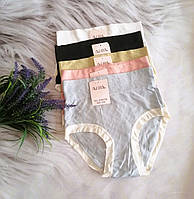 Жіночі труси мікрофібра висока посадка 46-52р 5 кольорів