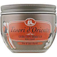 Крем для тела Tesori d'Oriente парфюмированный Цветок лотоса и масло ши 300 мл (8008970003634) ASN