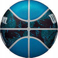 Мяч баскетбольный Wilson NBA DRV PLUS VIBE BSKT Black/Blue size 6 топ
