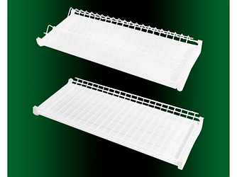 Сушарка для посуду з 2 піддонами в шафу термоплаттична біла Opendoors