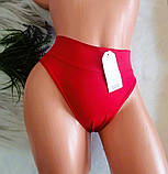 Жіночі труси висока посадка бразиліани мікрофібра 42-48р 6 кольорів, фото 2