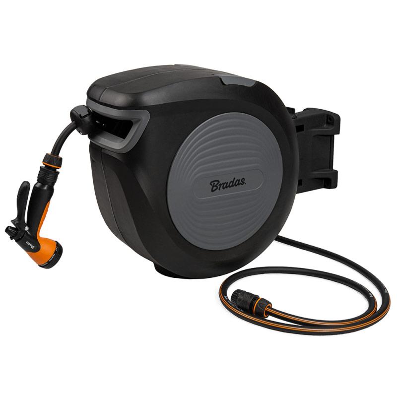 Автоматична котушка для поливання BLACK LINE зі шлангом 1/2" — 30 м, ECO-W1B30 Польща, фото 1