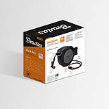 Автоматична котушка для поливання BLACK LINE зі шлангом 1/2" — 30 м, ECO-W1B30 Польща, фото 3