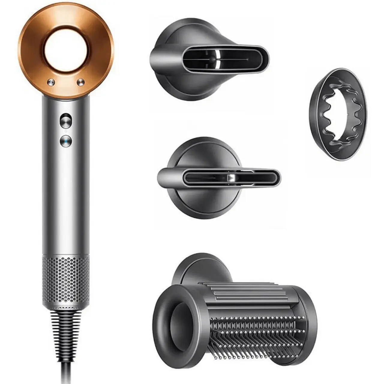 Фен Дайсон  Dyson HD15 Supersonic Nickel/Copper, фото 1