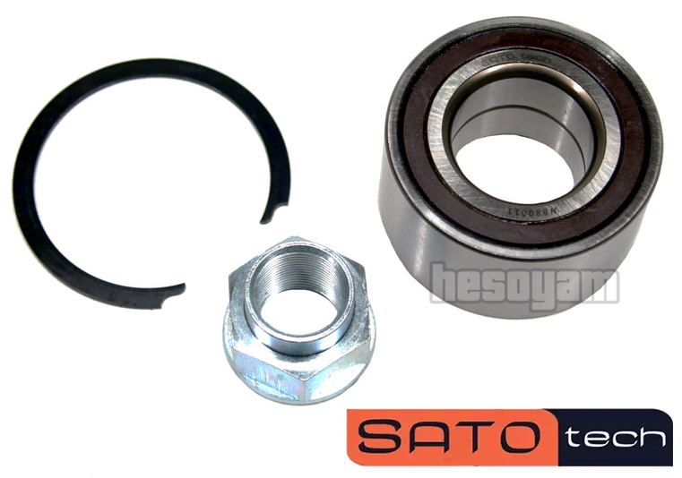 Підшипник передньої маточини Пунто, Панда, Добло, Немо, Біпер, Альфа Ромео 145, 146 (332677) SATO tech WB80011, фото 1