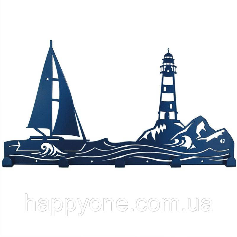 Настінний вішак для одягу Sea (металевий)