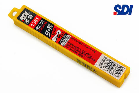 Лезвия для ножа 9мм угол 30° серые 10 шт SDI 1361, цена: 77