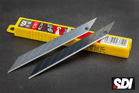 SIN JIページ Лезвия для ножа 9мм угол 30° серые 10 шт SDI 1361, цена: 77